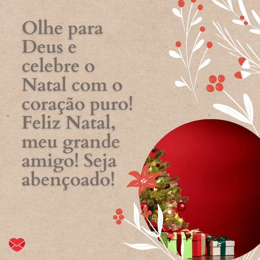 Mensagens de Natal com amizade. Emocione seus amigos!