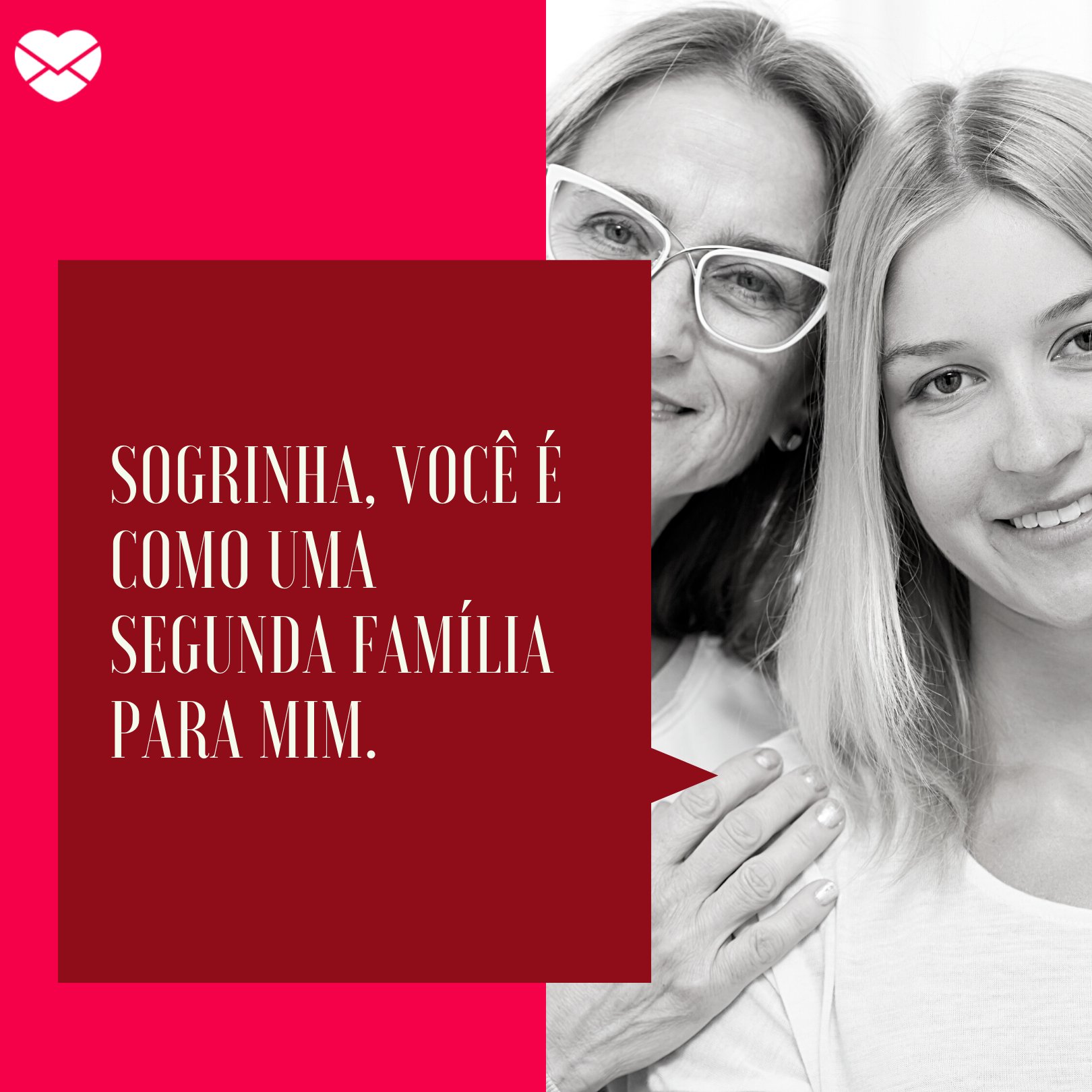 'Sogrinha, você é como uma segunda família para mim.' - Mensagens de aniversário para a sogra