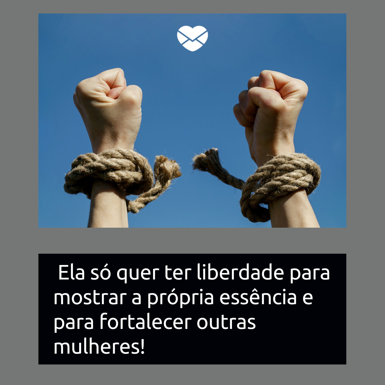 SergeyChayko / Getty Images Pro / Canva / Mensagens com amor ' Ela só quer ter liberdade para mostrar a própria essência e para fortalecer outras mulheres!' - Notas sobre ela