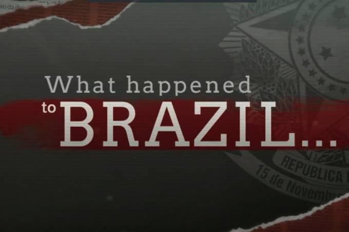 Capa do documentário O que aconteceu com o Brasil da BBC