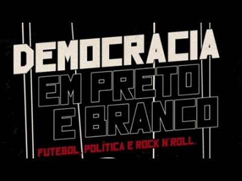 Capa do filme Democracia em Preto e Branco.