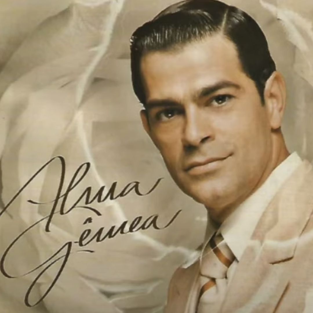 Imagem de capa do CD nacional da novela Alma Gêmea