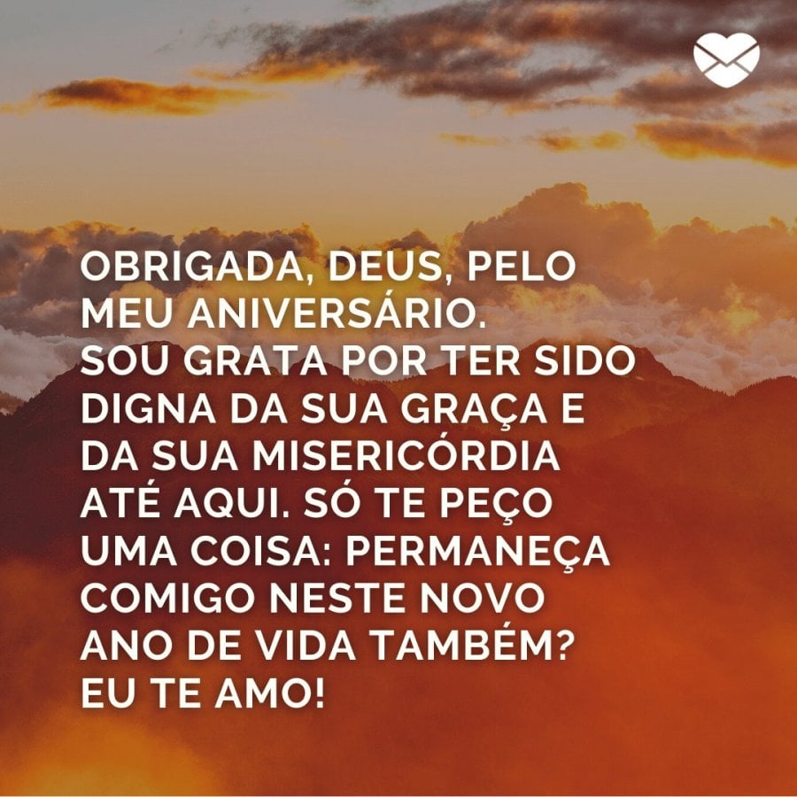 Obrigada Deus Pelo Aniversário Comemore E Seja Grato