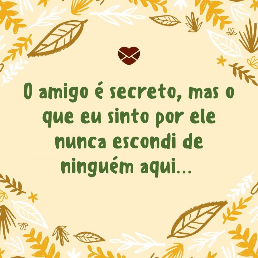 Capriche no presente e na fala com frases para amigo secreto