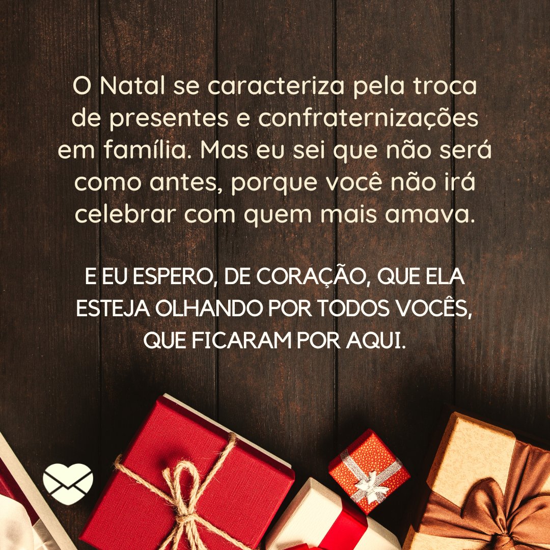 Desejos de Natal para quem está de luto: conforte com afeto Desejos de Natal para quem está de luto: conforte com afeto