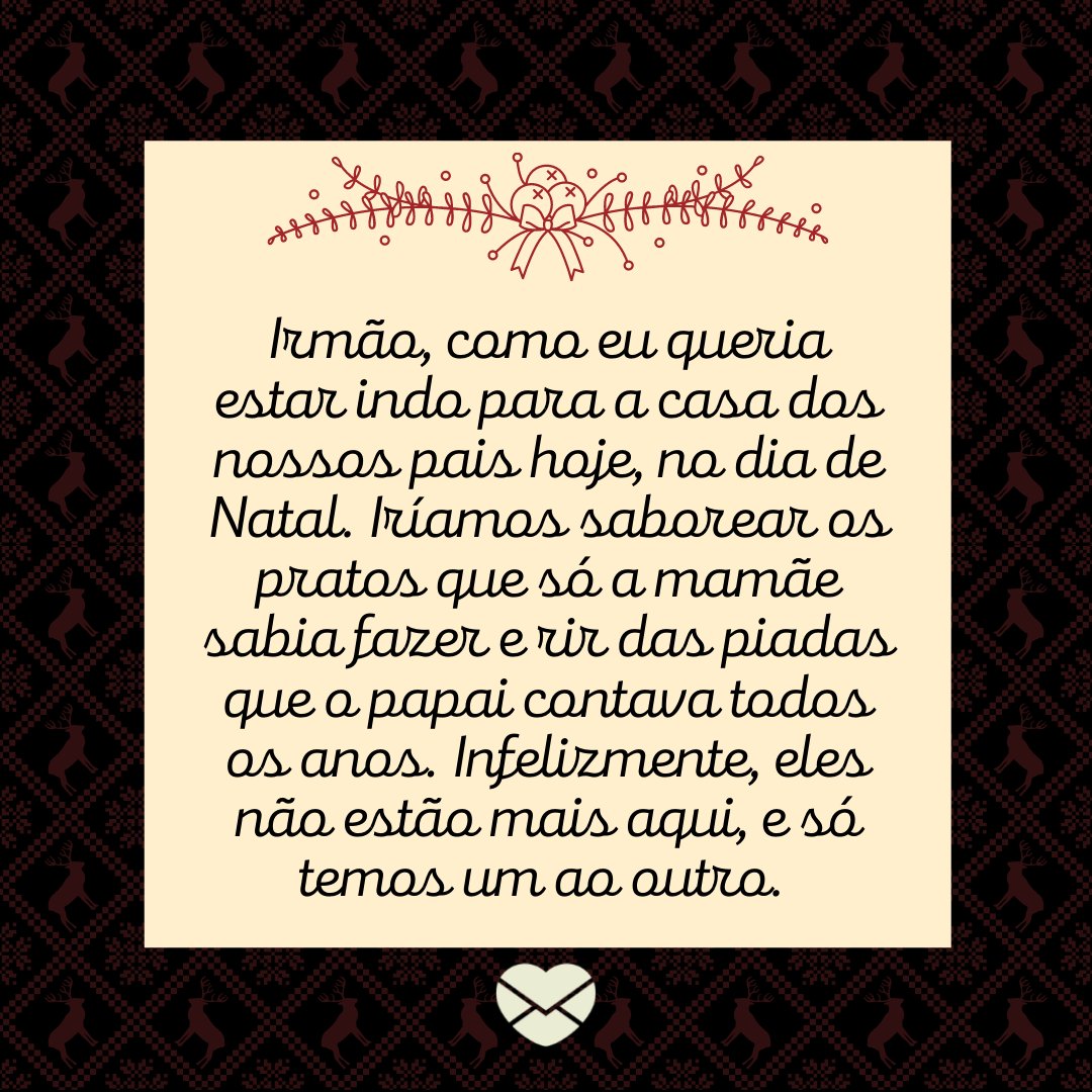 Votos de Natal para quem perdeu os pais. Ofereça consolo! Votos de Natal para quem perdeu os pais. Ofereça consolo!