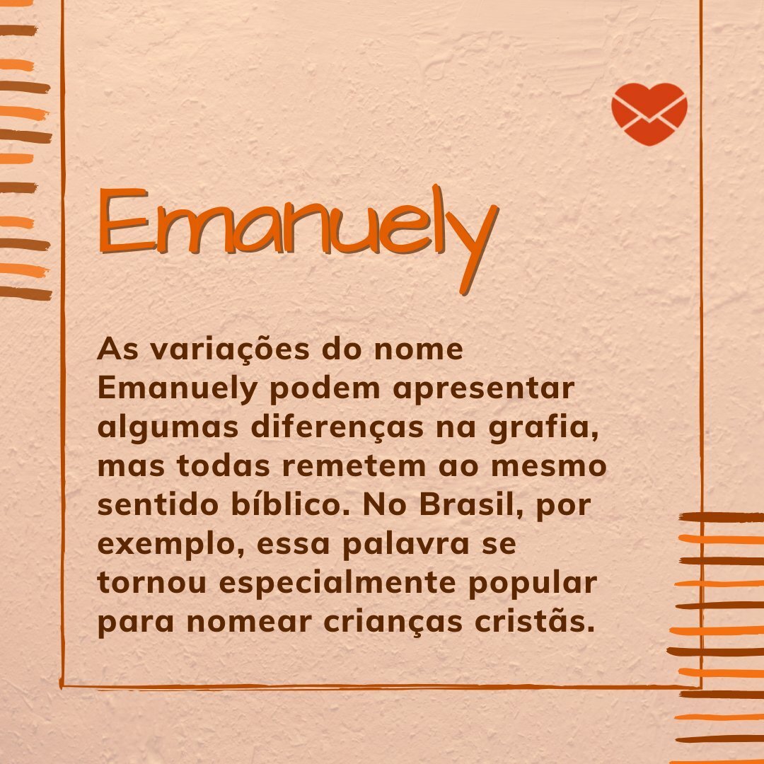 Significado do nome Emanuelle: origem, curiosidades e mais - Página 2