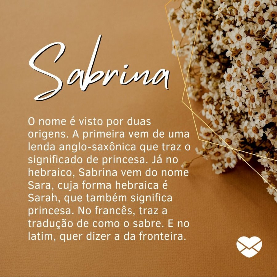 Significado do nome Sabrina: origem, curiosidades e mais - Página 2