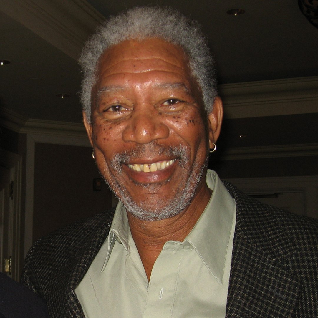 Imagem do ator Morgan Freeman