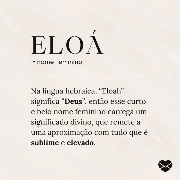 Significado do nome Eloá: origem, frases e mais