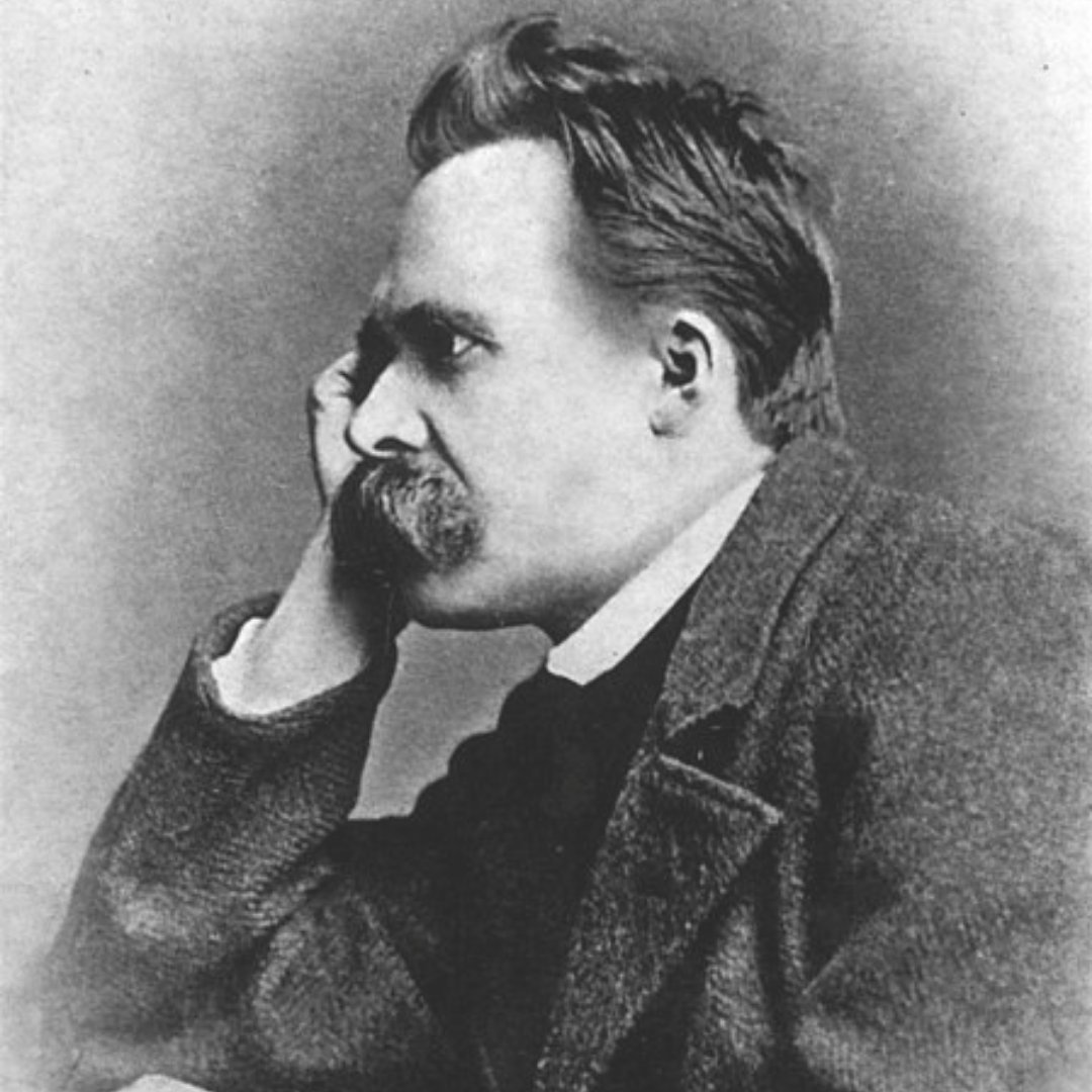 Imagem do filósofo Friedrich Nietzsche