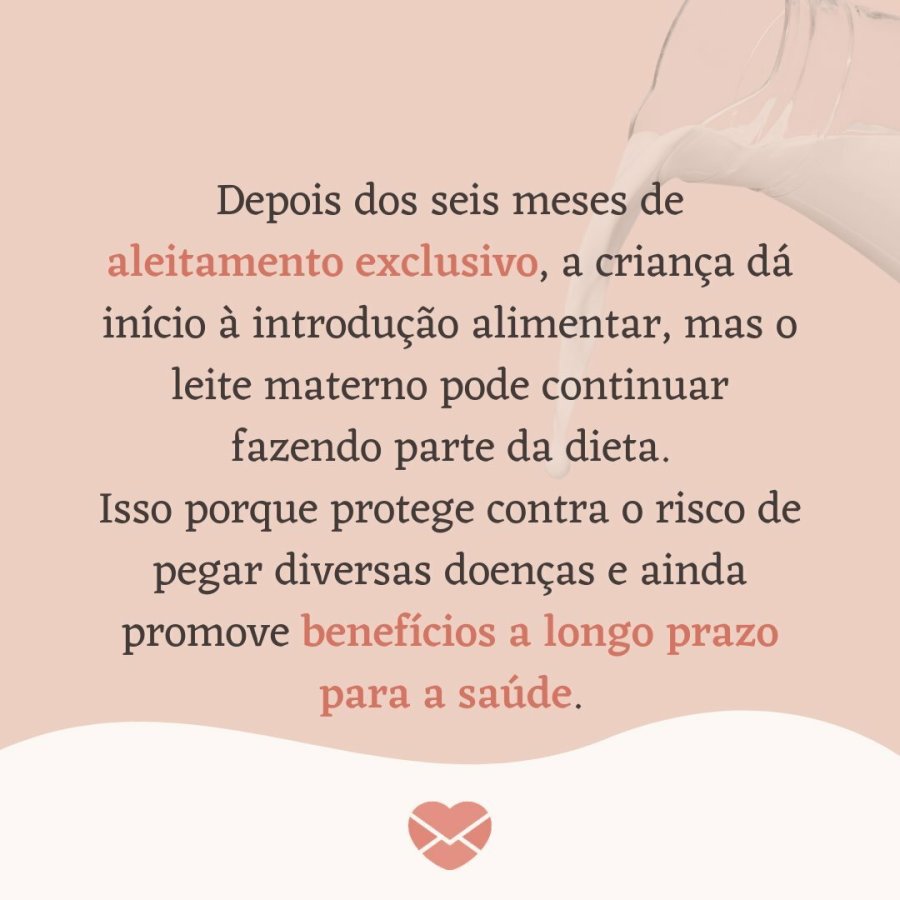 Mensagens sobre aleitamento materno para Agosto Dourado