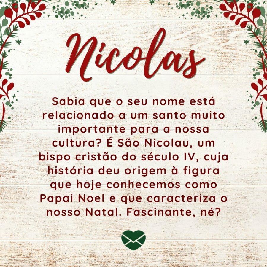 Significado do nome Nicolas! Conheça um