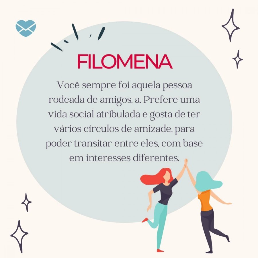 De supercompanheira a carente: confira frases de Filomena!