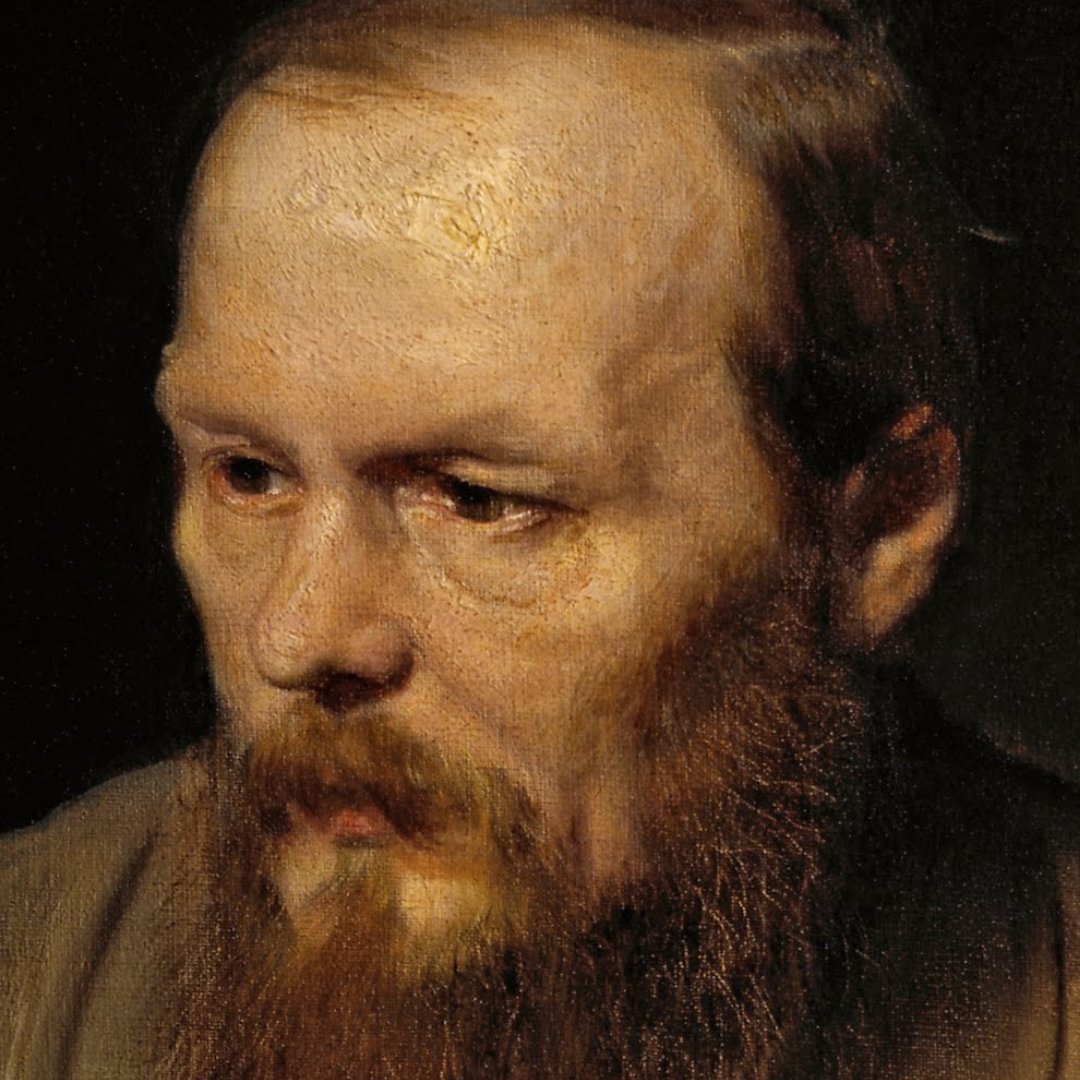 Retrato do escritor e jornalista Fiódor Dostoiévski