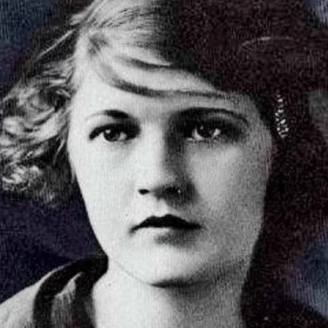 Retrato da escritora, pintora e dançarina Zelda Fitzgerald