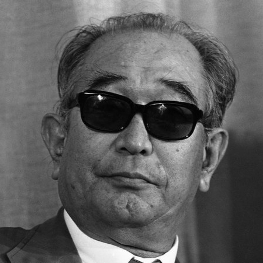 Imagem do cineasta e diretor japonês Akira Kurosawa