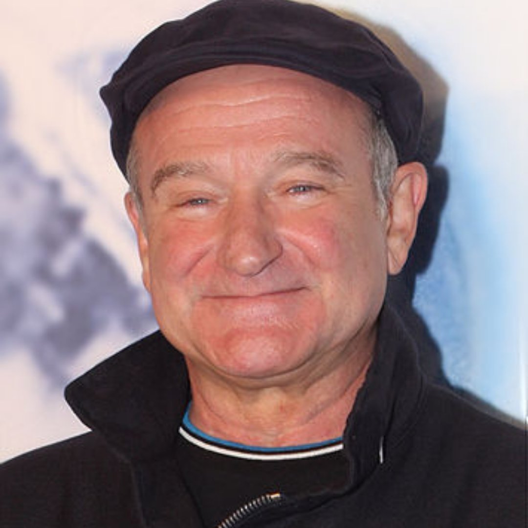 Imagem do ator e comediante americano Robin Williams