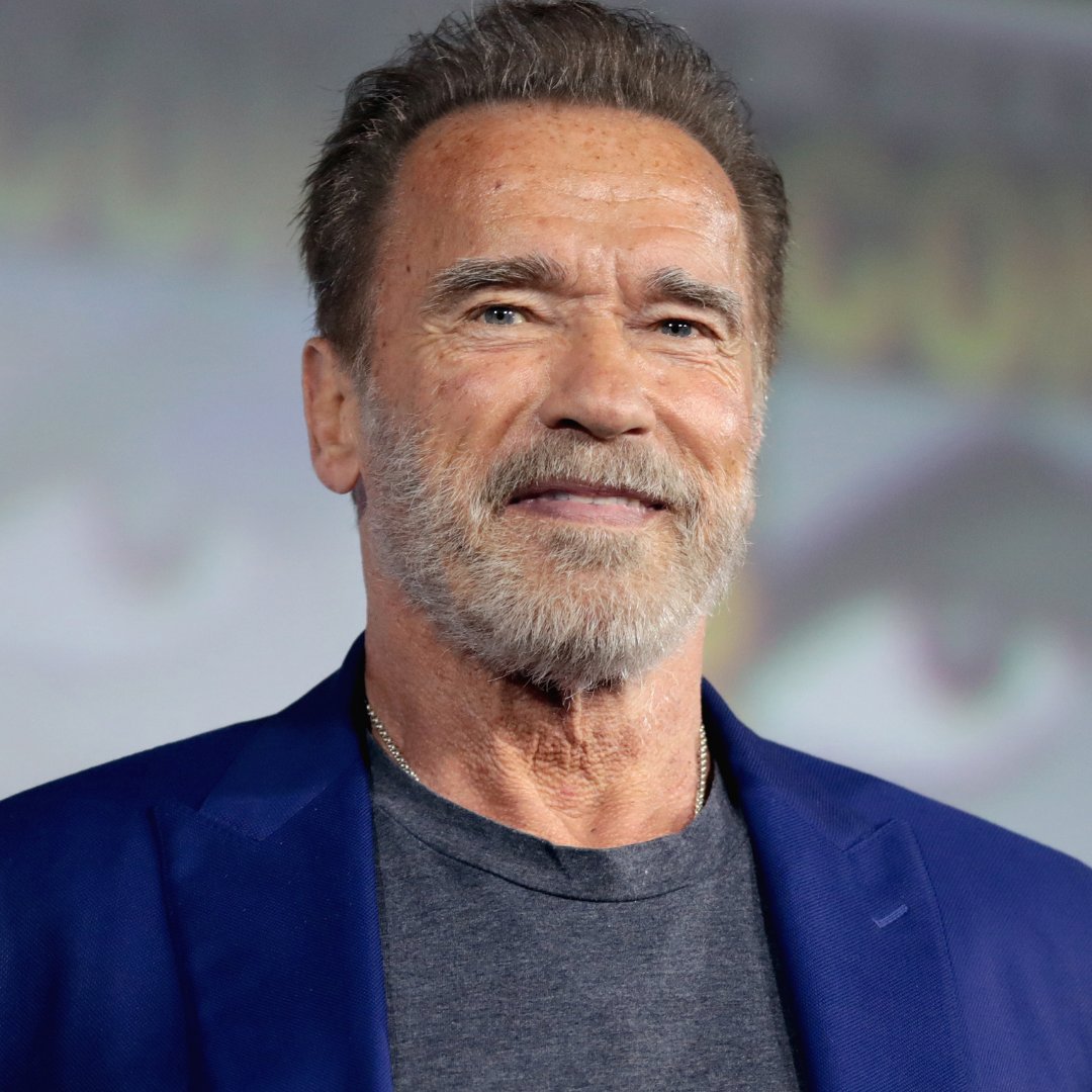 Imagem do ator Arnold Schwarzenegger