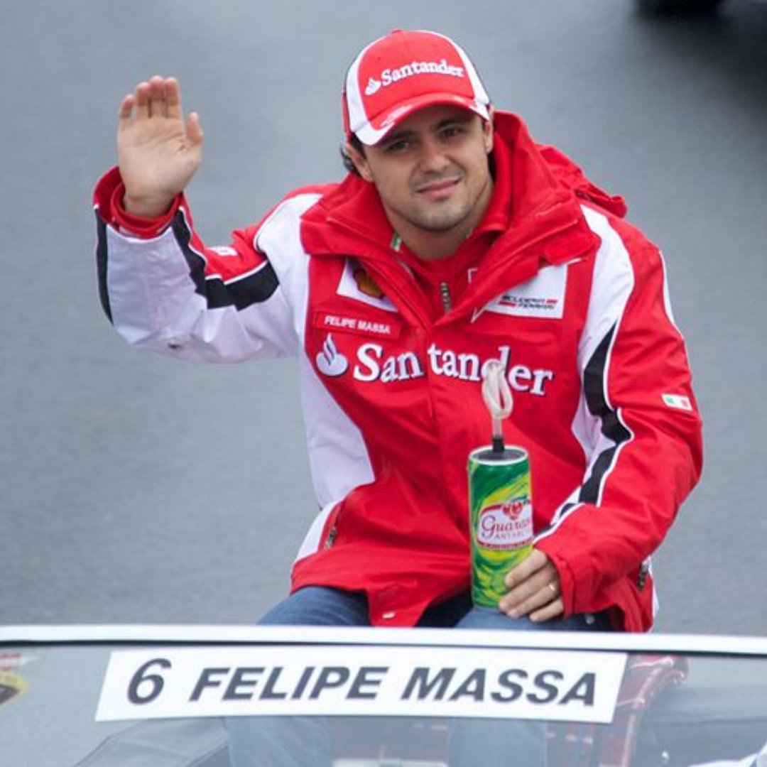 Imagem do piloto de corridas Felipe Massa
