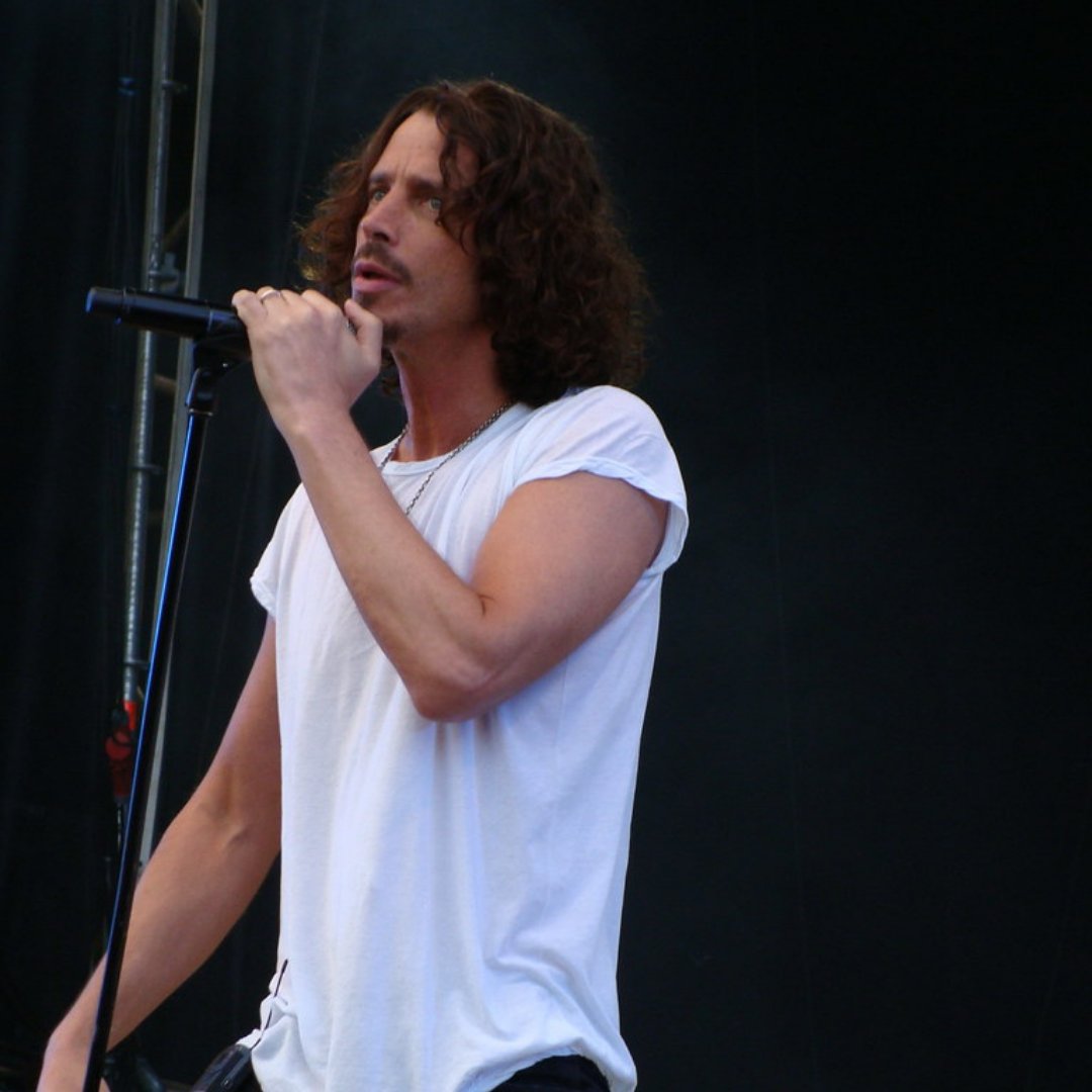 Imagem do cantor e compositor Chris Cornell