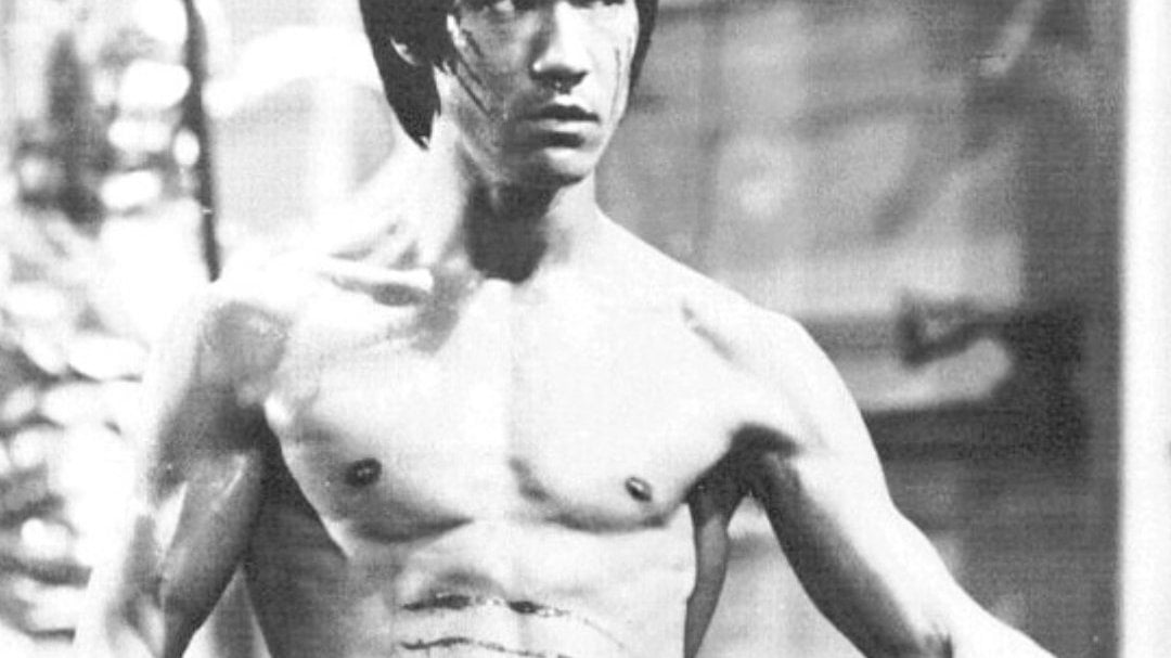 Imagem do lutador e ator Bruce Lee