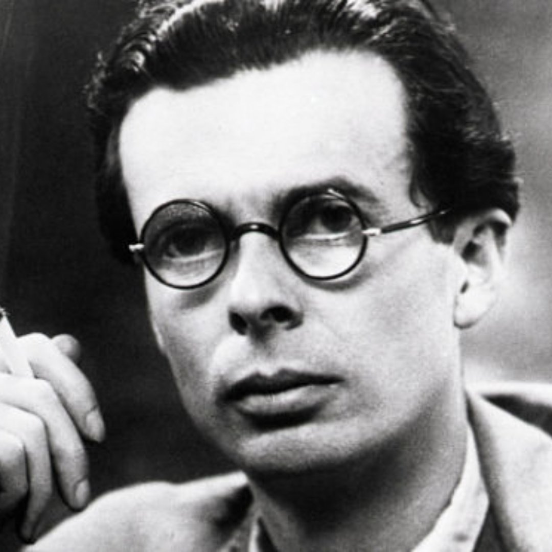 Imagem do filósofo e escritor Aldous Huxley