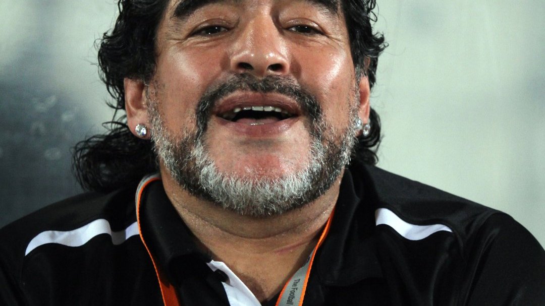 Imagem do ex-jogador de futebol Diego Maradona