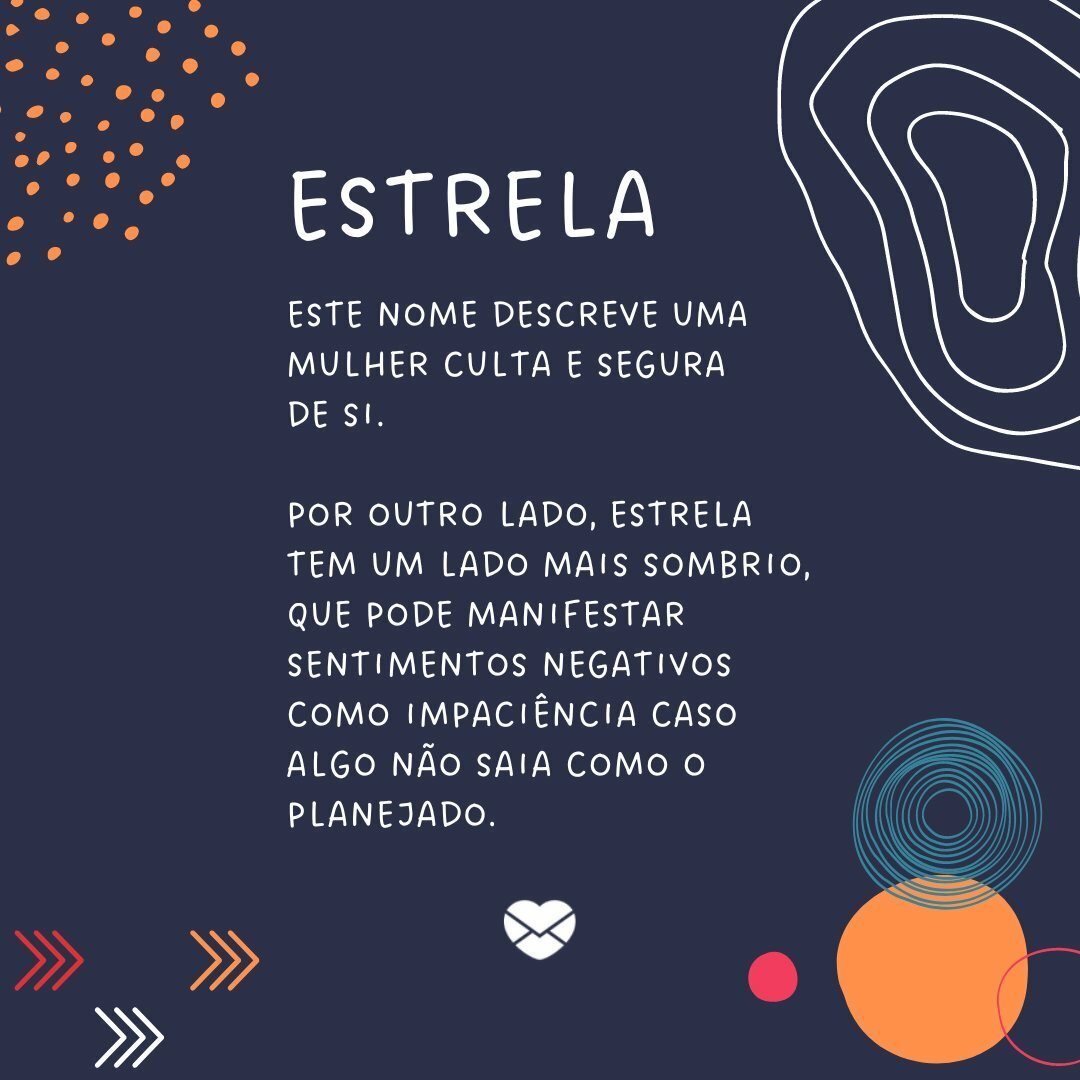 Significado do nome Estrela - que remete aos mistérios do céu!