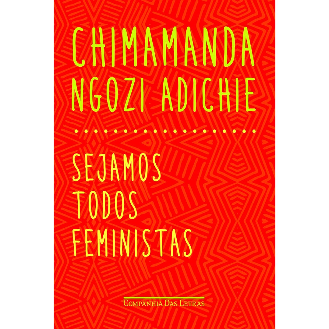 A capa do livro 'Sejamos todas feministas'.