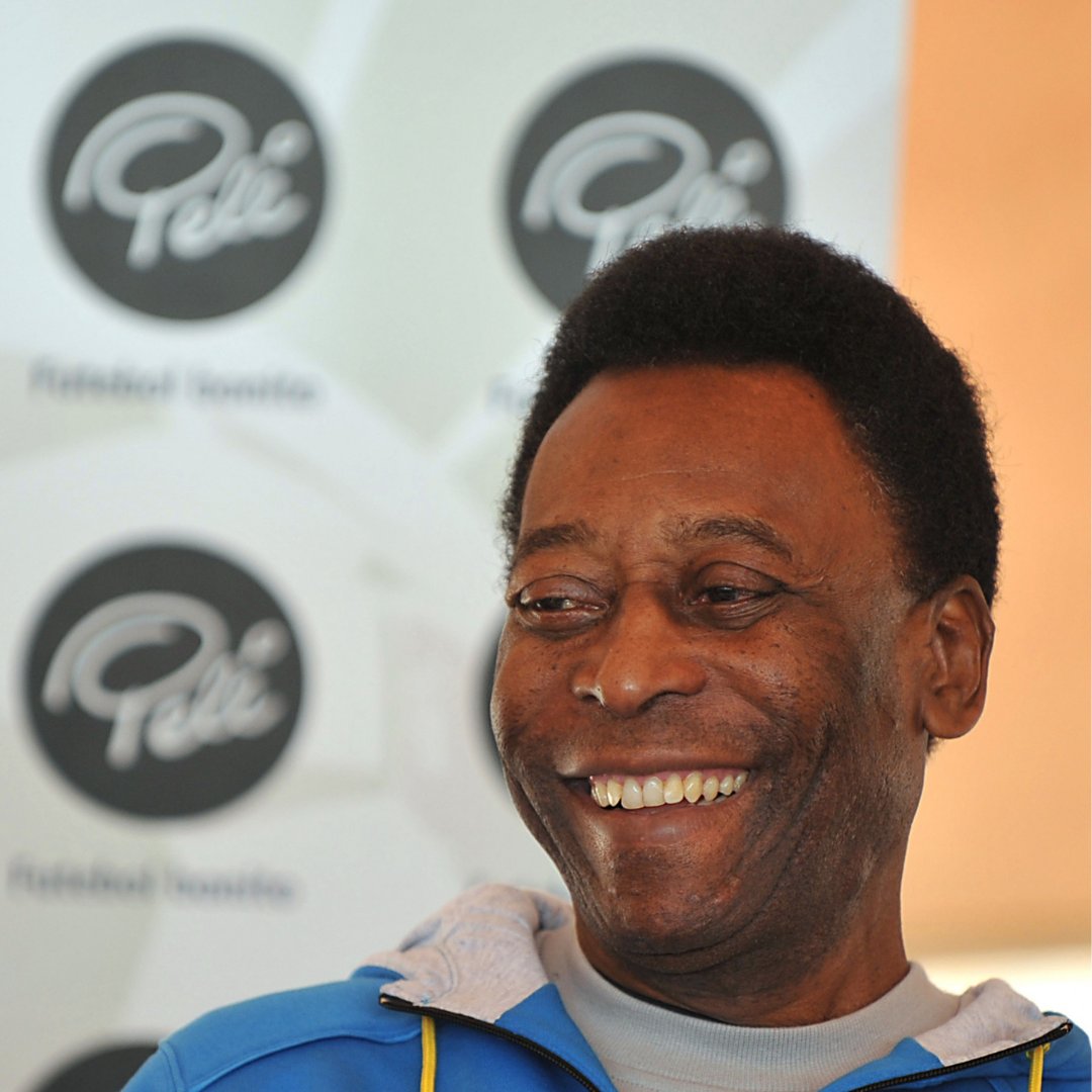 Imagem do ex-jogador de futebol Pelé
