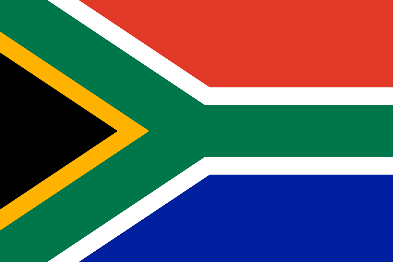 Bandeira da África do Sul - Significado das Bandeiras dos Países