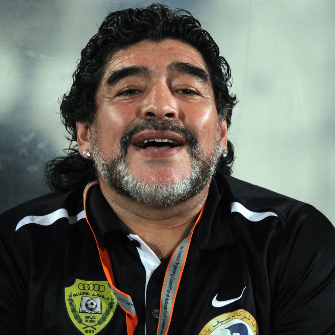 Ex-jogador de futebol Maradona
