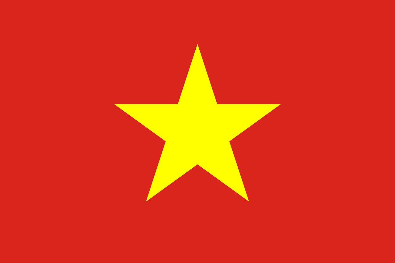 Bandeira do Vietnã - Significado das Bandeiras dos Países