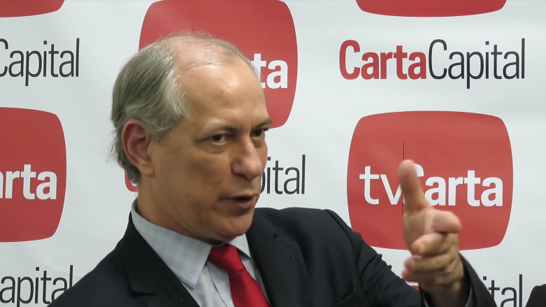 CartaCapital / CartaPlay / Wikimedia Commons Ciro Gomes falando na Carta Capital.