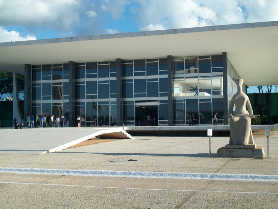 Sede do STF, em Brasília.