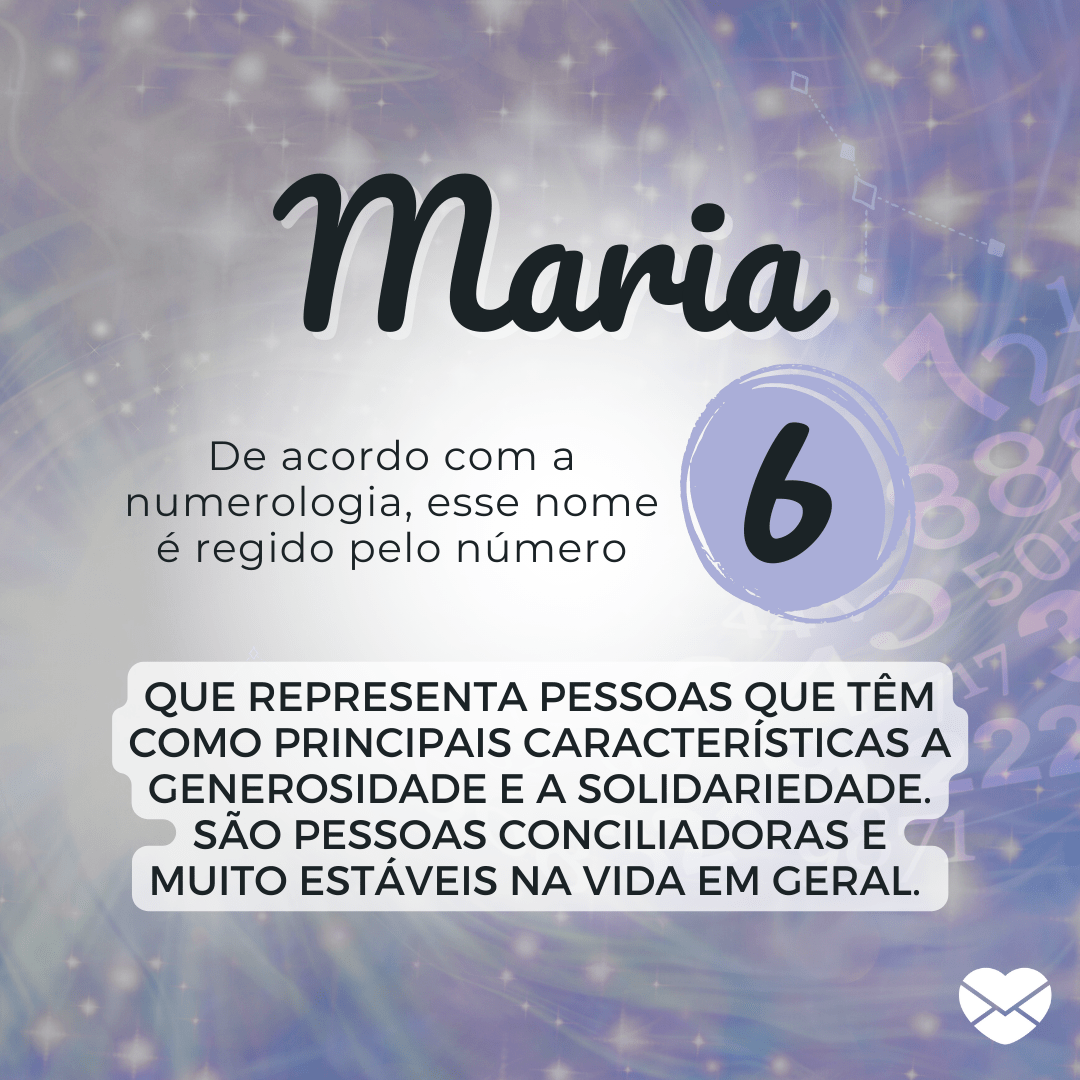 Numerologia do nome Maria Significado do nome Maria Femininos Numerologia do nome Maria Significado do nome Maria Femininos