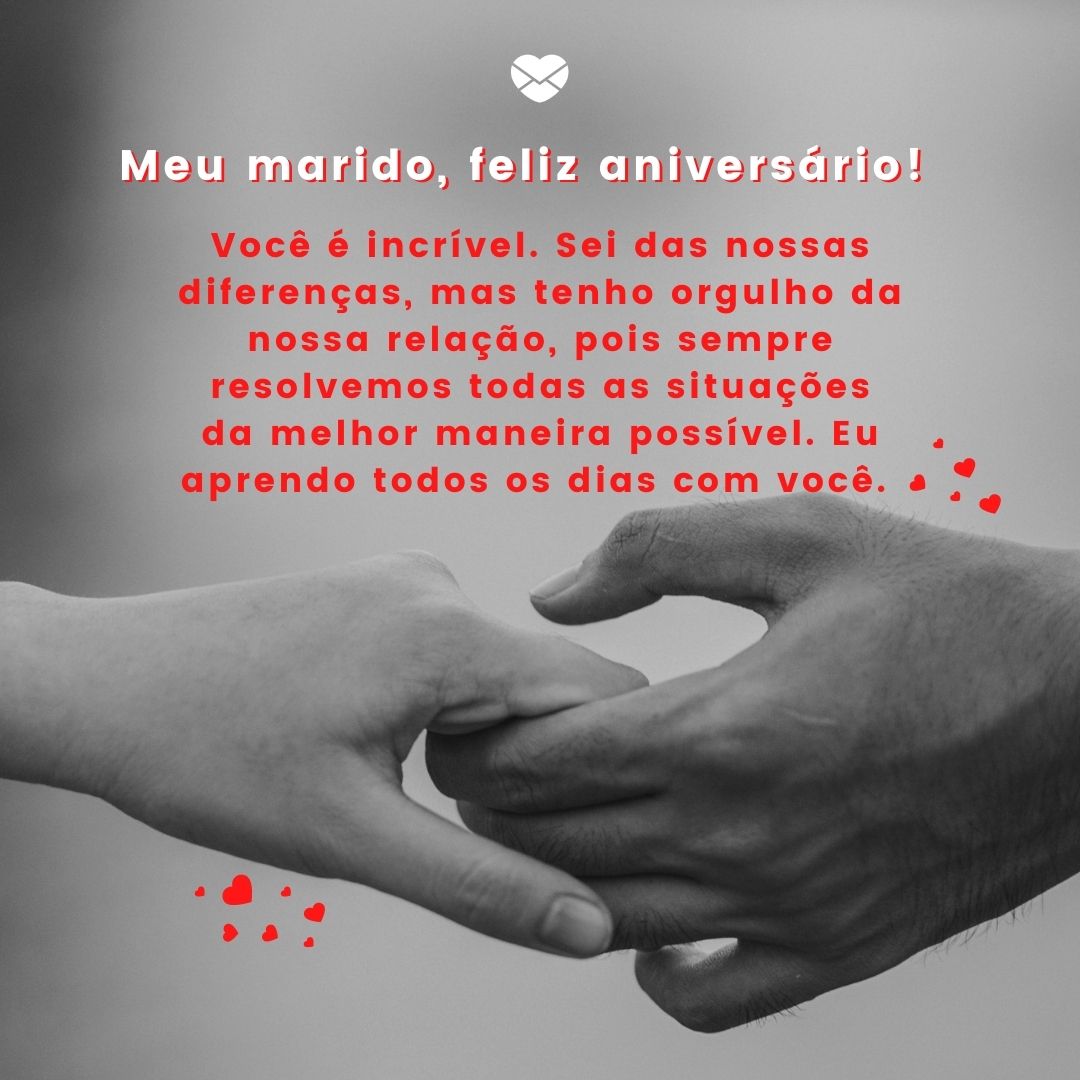 Mensagens para homenagear no aniversário do marido Mensagens para homenagear no aniversário do marido