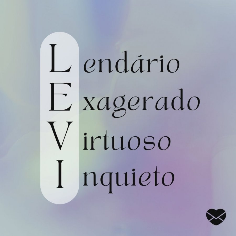 Significado do nome Levi origem, frases e muito mais Significado do nome Levi origem, frases e muito mais