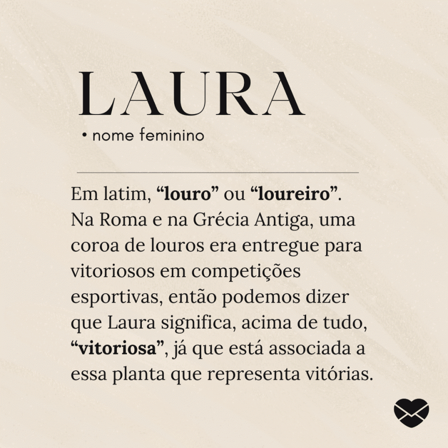 Significado do nome Laura: origem, frases e mais