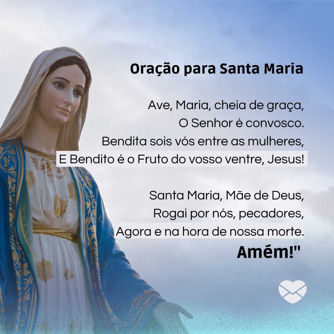 Oração do dia 1 de Janeiro - Ave Maria - Datas Especiais