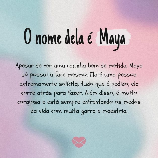 Significado do nome Maya: Origem, frases e mais