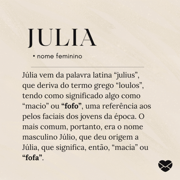 Significado do nome Julia: origem, frases e mais