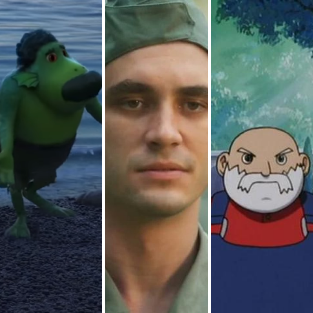 Personagens Lorenzo do filme Luca, Lorenzo de Além da Ilusão e Lorenzo de Pokémon.
