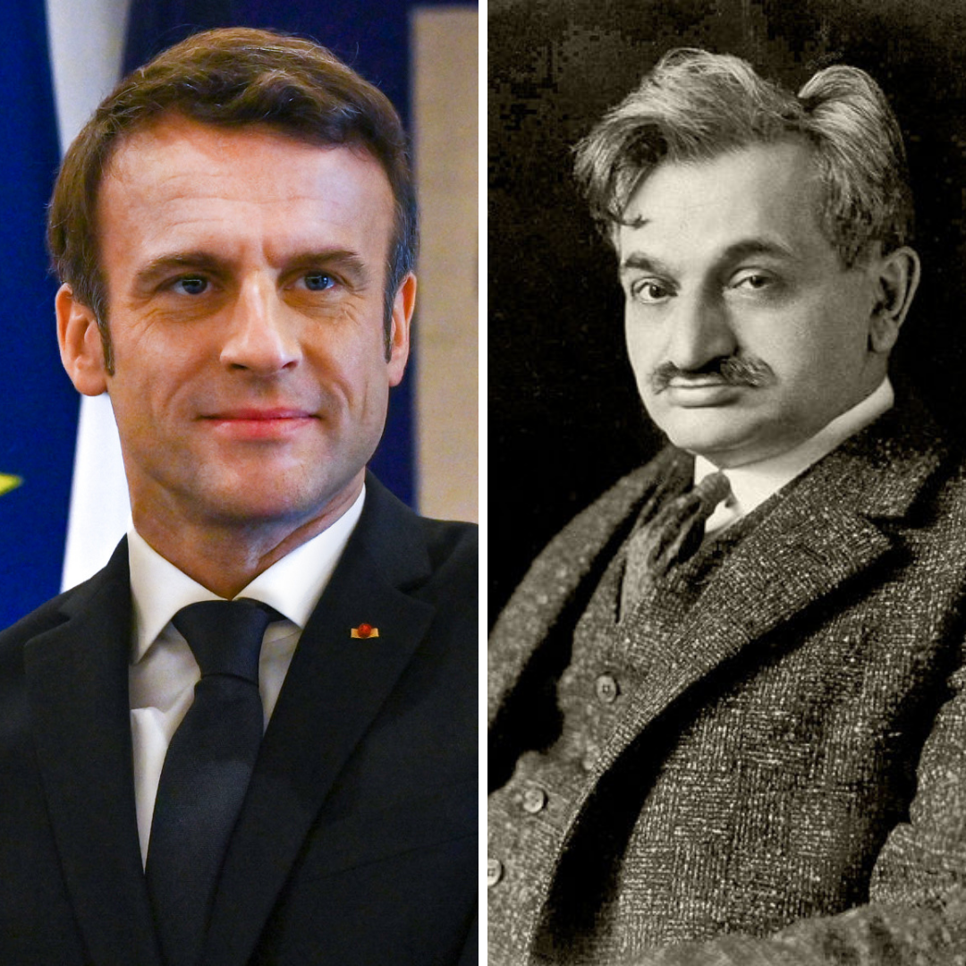 Emmanuel Macron e Emanuel Lasker