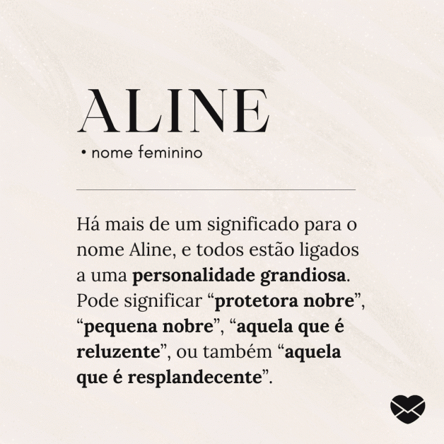 Significado do nome Aline origens, frases e mais