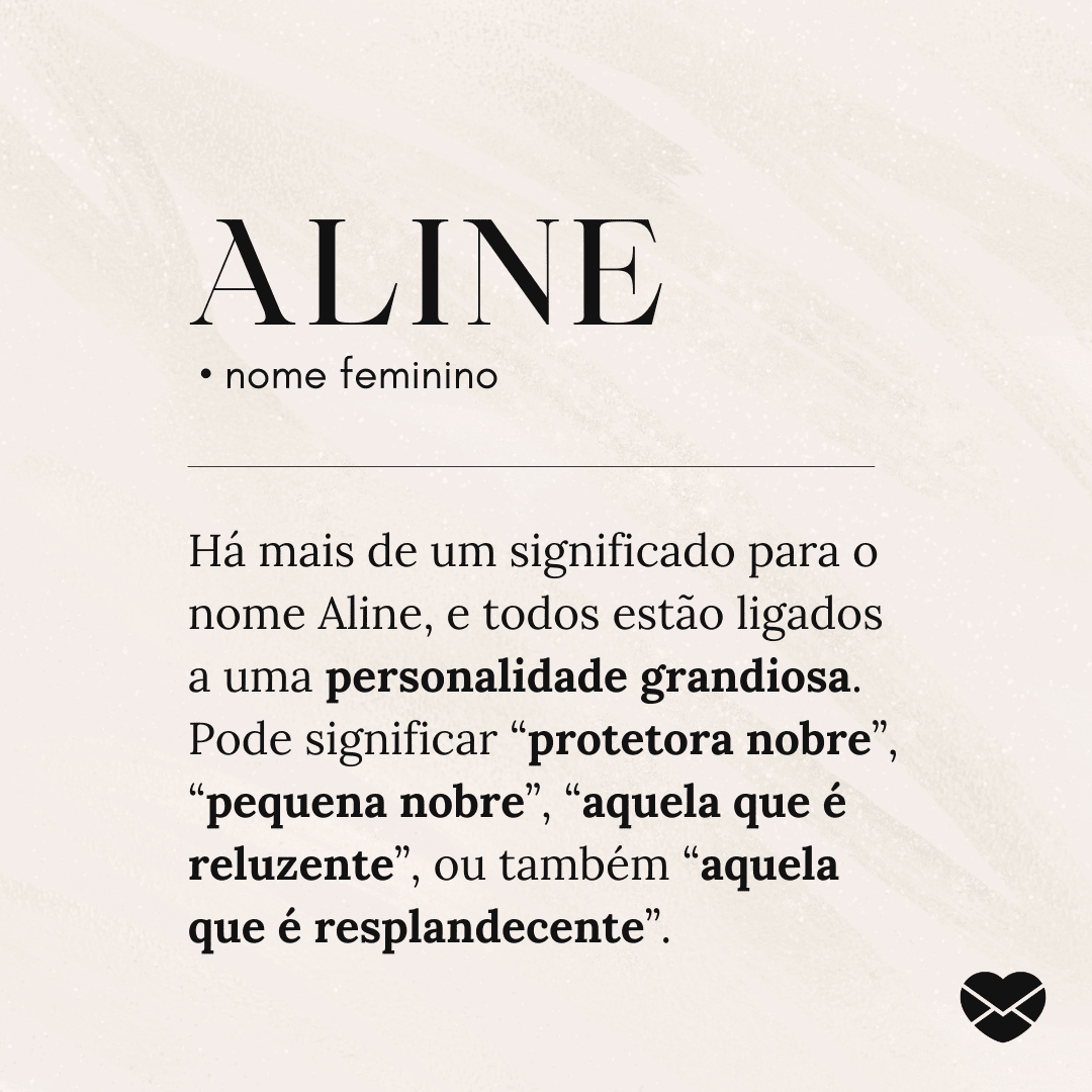 Significado do nome Aline: origens, frases e mais
