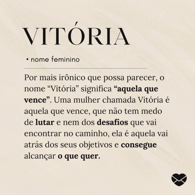 Significado do nome Vitória: origem, frases e mais