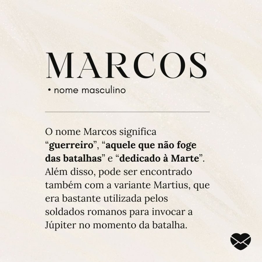 Significado do nome Marcos: origem, frases e mais