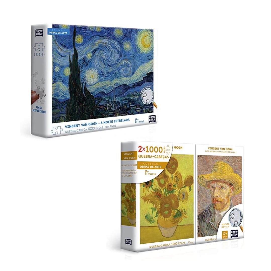 Quebra-cabeça das obras de Van Gogh